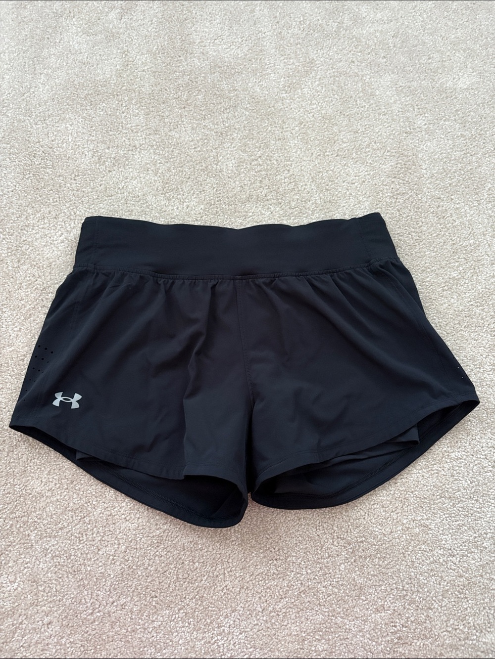 Under Armour Black Women's Performance Athletic Shorts